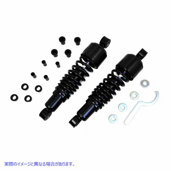 54-0875 11-1/2インチFLTショックセットブラック 11-1/2 inch FLT Shock Set Black 取寄せ Vツイン (検索用／ AEE