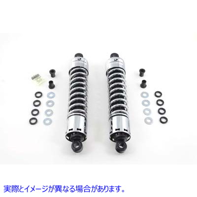 54-2003 14-1/8インチプログレッシブ412シリーズショックセット 取寄せ Vツイン 14-1/8 inch Progressive 412 Series Shock Set