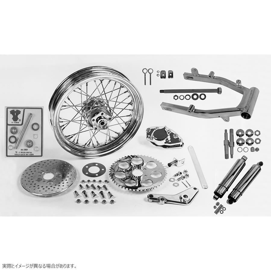 55-0602 Barke とスイングアームの組み立てキット 取寄せ Vツイン Brake and Swingarm Assembly Kit (検索用／