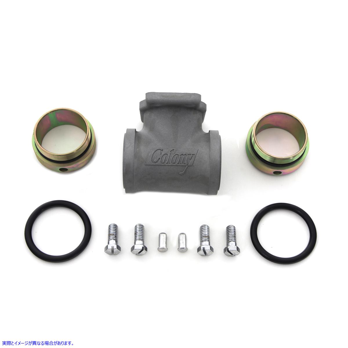 7314-9 インテークマニホールドコンバージョンキット 取寄せ Vツイン Intake Manifold Conversion Kit (検索用／ Colony