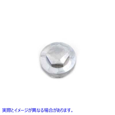 7601-2 クロームプライマリーカバークラッチアジャスターキャップ 取寄せ Vツイン Chrome Primary Cover Clutch Adjuster Cap (