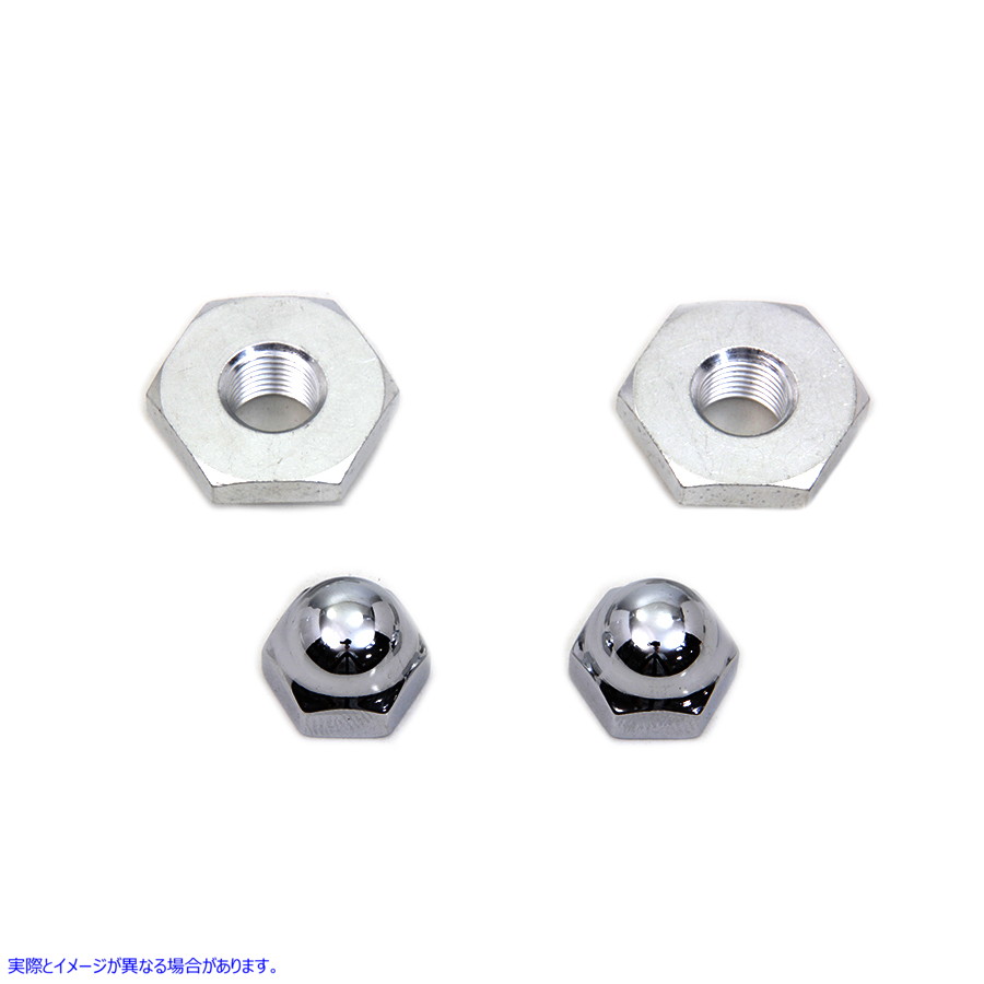 7613-2 カドミウム エイコーン ナットおよびリテーナー キット 取寄せ Vツイン Cadmium Acorn Nut and Retainer Kit (検索用／45