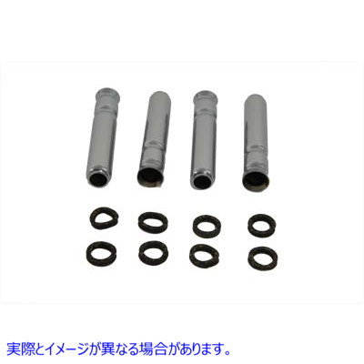 7617-12 クロームロアプッシュロッドカバー Chrome Lower Pushrod Cover 取寄せ Vツイン (検索用／17938-36