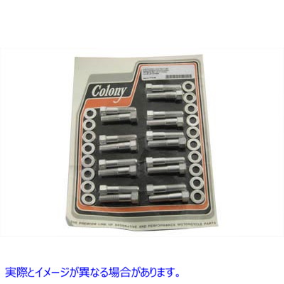 7712-36 カドミウムヘッドボルト 取寄せ Vツイン Cadmium Headbolt (検索用／ Colony