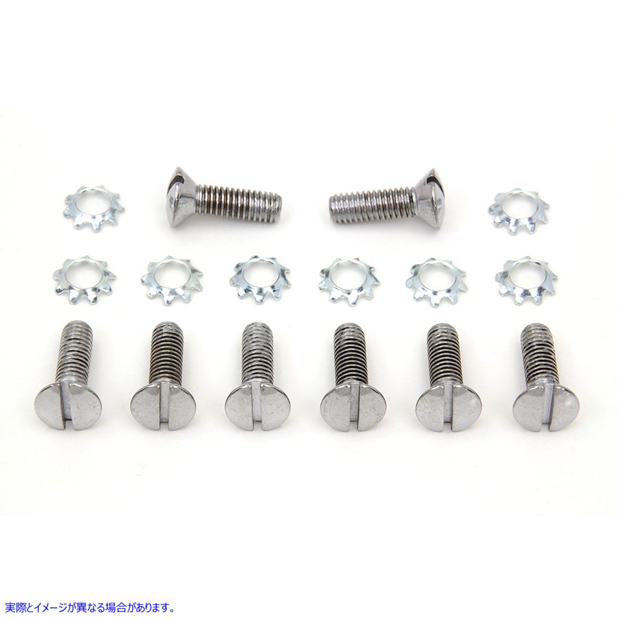 8102-16 クロームタペットブロックネジ 取寄せ Vツイン Chrome Tappet Block Screw (検索用／ Colony