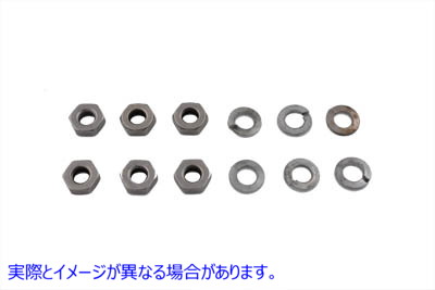 8110-12 クロームストックオイルポンプナットHDスレッド 取寄せ Vツイン Chrome Stock Oil Pump Nut HD Thread (検索用／ Colony