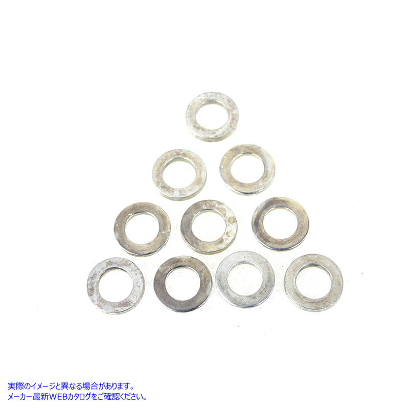 8170-10 レプリカスチールワッシャー 7/16 インチ X 3/4 インチ X 1/8 インチ 取寄せ Vツイン Replica Steel Washer 7/16 inch X