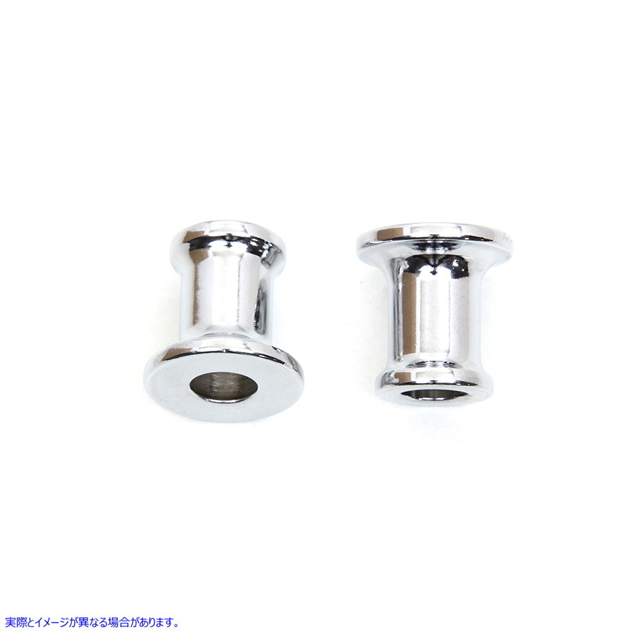 8229-2 クロームトップモーターマウントヘッドボルトスペーサー 取寄せ Vツイン Chrome Top Motor Mount Headbolt Spacer (検索