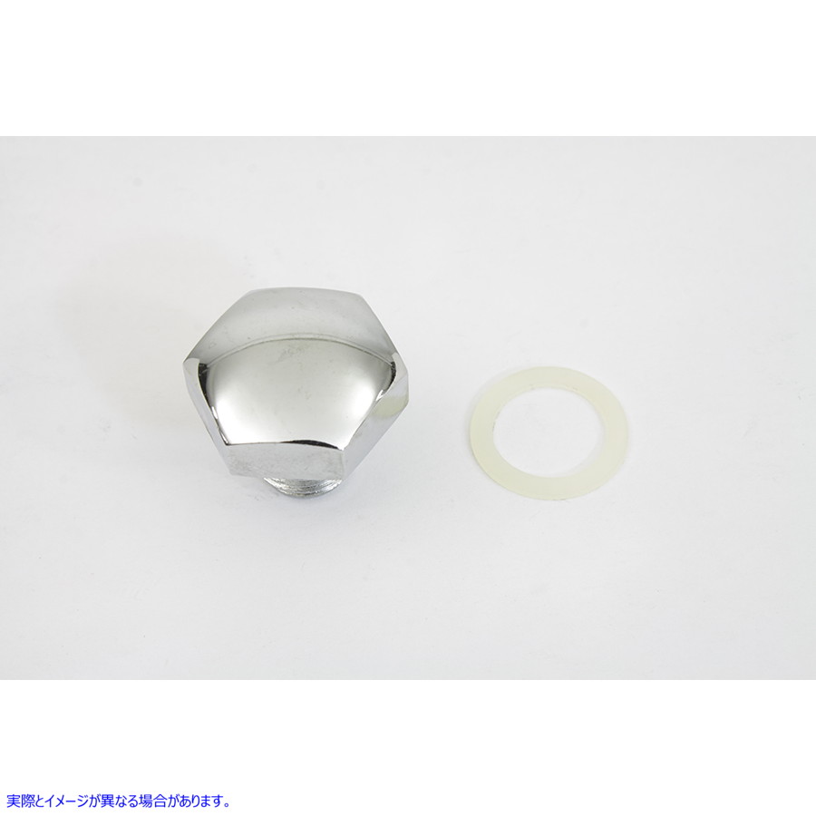 8493-2 オイルタンクドレンプラグクローム 取寄せ Vツイン Oil Tank Drain Plug Chrome (検索用／ Colony