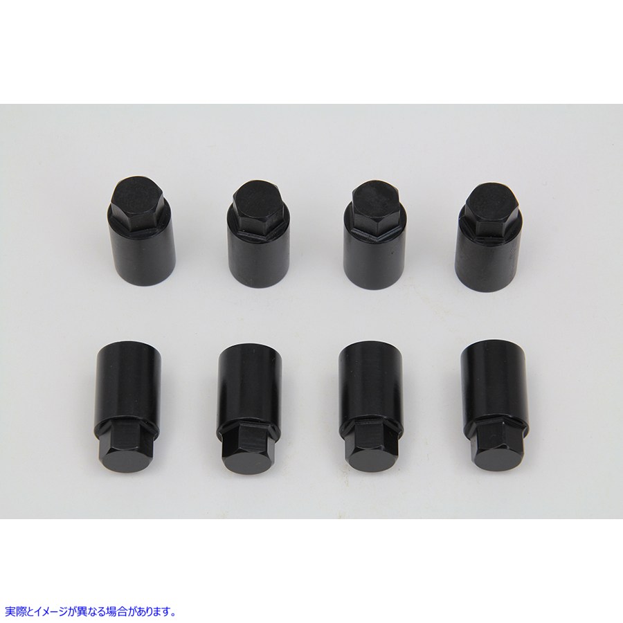 8601-8 ハイトルク 7/16 インチ シリンダーベースナット ブラック 取寄せ Vツイン High Torque 7/16 inch Cylinder Base Nut Bla