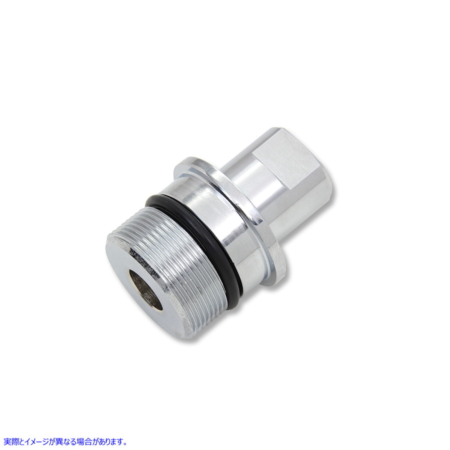 8716-1 インナーフォークチューブプラグ クローム Inner Fork Tube Plug Chrome 取寄せ Vツイン (検索用／45838-77 Colony