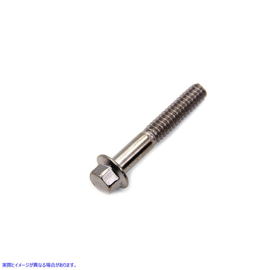 8732-24 ロッカーボックス バルブカバースクリュー ロングクローム 取寄せ Vツイン Rocker Box Valve Cover Screw Long Chrome (