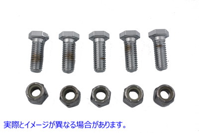 8738-10 皿付き六角ボルト Disc Hex Bolts 取寄せ Vツイン (検索用／41198-73 Colony