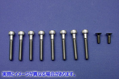 8766-10 ハンドルバー スイッチ ハウジング 六角ネジ クローム 取寄せ Vツイン Handlebar Switch Housing Allen Screws Chrome (