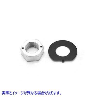 8808-2 フォークステムナットとロックワッシャーキット 取寄せ Vツイン Fork Stem Nut and Lock Washer Kit (検索用／45718-60 C