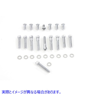 8916-17T プライマリーカバーアレンスクリュー Primary Cover Allen Screw 取寄せ Vツイン (検索用／