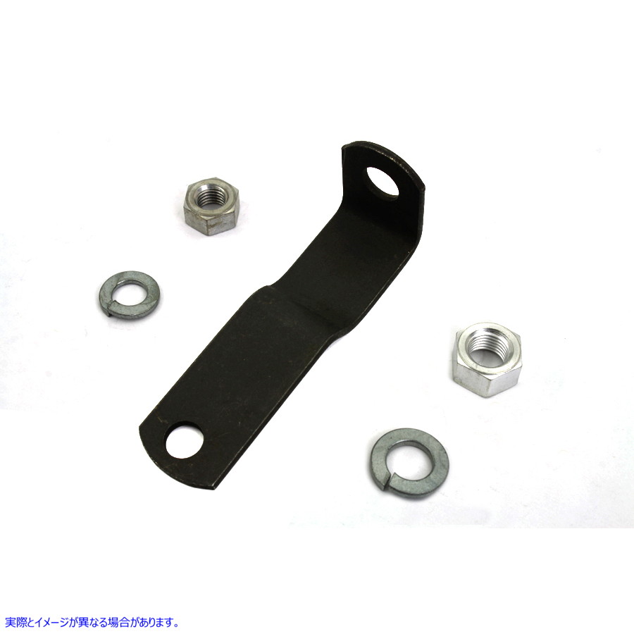 9009-5 キャブレターサポートブラケットパーカーライズド 取寄せ Vツイン Carburetor Support Bracket Parkerized (検索用／2743