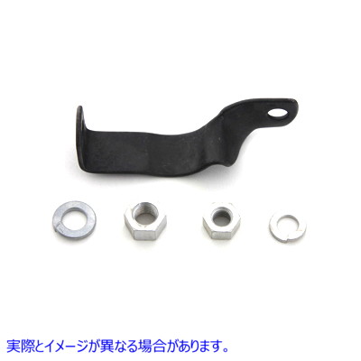 9010-5 キャブレターサポートブラケットパーカーライズド 取寄せ Vツイン Carburetor Support Bracket Parkerized (検索用／2743