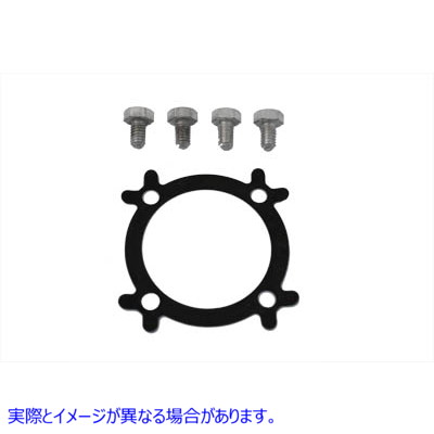 9017-5 Linkert エア クリーナー マウント スクリューおよびロック キット 取寄せ Vツイン Linkert Air Cleaner Mount Screw and