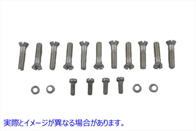 9413-19 カムカバースクリューキット カドミウム 取寄せ Vツイン Cam Cover Screw Kit Cadmium (検索用／2341 Colony