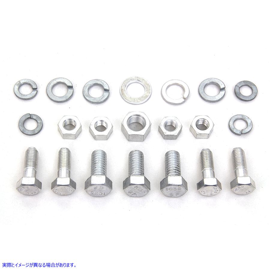 9618-18 シフターブラケット六角ボルトキット Shifter Bracket Hex Bolt Kit 取寄せ Vツイン (検索用／ Colony