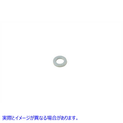 9633-50T クロム平ワッシャー内径 1/4 インチ Chrome Flat Washer 1/4 inch Inner Diameter 取寄せ Vツイン (検索用／