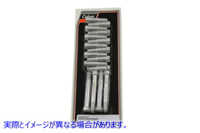 9641-16 ヘッドボルトキット カドミウム 取寄せ Vツイン Headbolt Kit Cadmium (検索用／ Colony