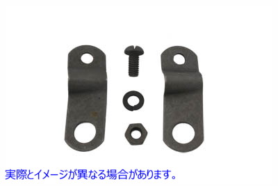 9649-5 スピードメーターケーブルクランプ 取寄せ Vツイン Speedometer Cable Clamp (検索用／67086-39 Colony