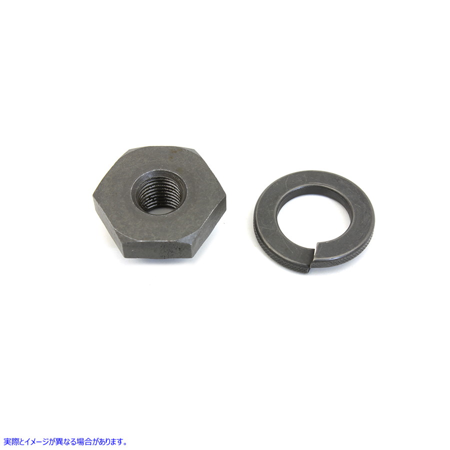 9691-2 シートポストロッドロックナットとロックワッシャー Seat Post Rod Lock Nut and Lock Washer 取寄せ Vツイン (検索用／5