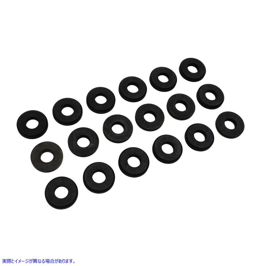 9698-18 マイナス ヘッドボルト ワッシャー キット パーカーライズド Flathead Headbolt Washer Kit Parkerized 取寄せ Vツイン