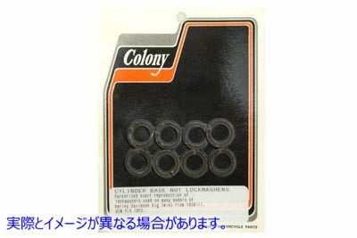 9716-8 パーカーライズドシリンダーベースロックワッシャー 取寄せ Vツイン Parkerized Cylinder Base Lock Washer (検索用／ Co