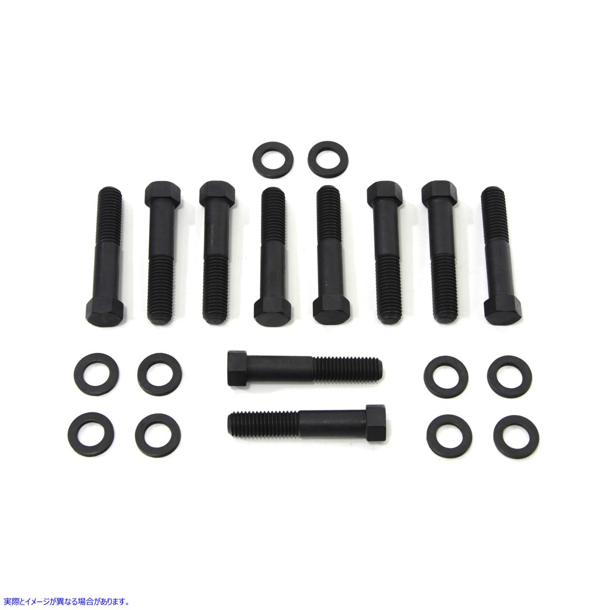 9725-20 パーカーライズドヘッドボルト 取寄せ Vツイン Parkerized Headbolt (検索用／ Colony