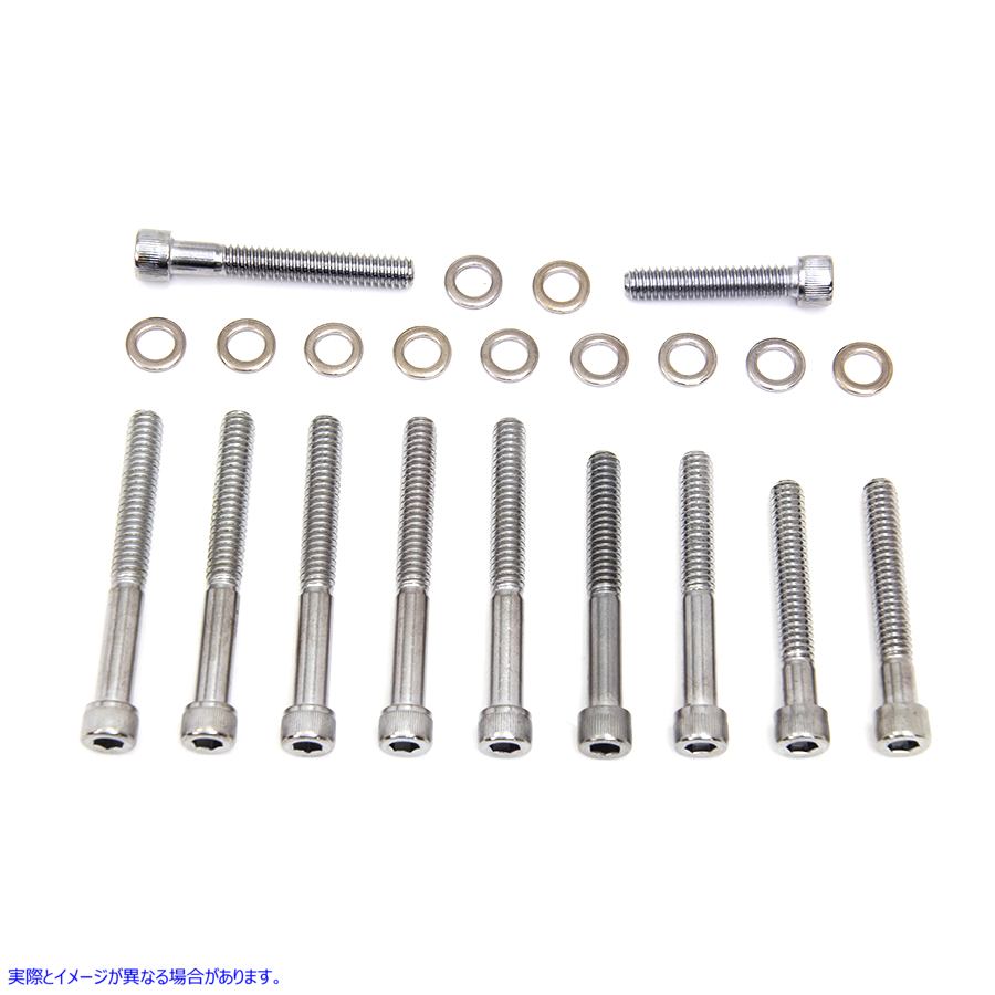 9751-11 カムカバースクリューキット アレンタイプ 取寄せ Vツイン Cam Cover Screw Kit Allen Type (検索用／ Colony