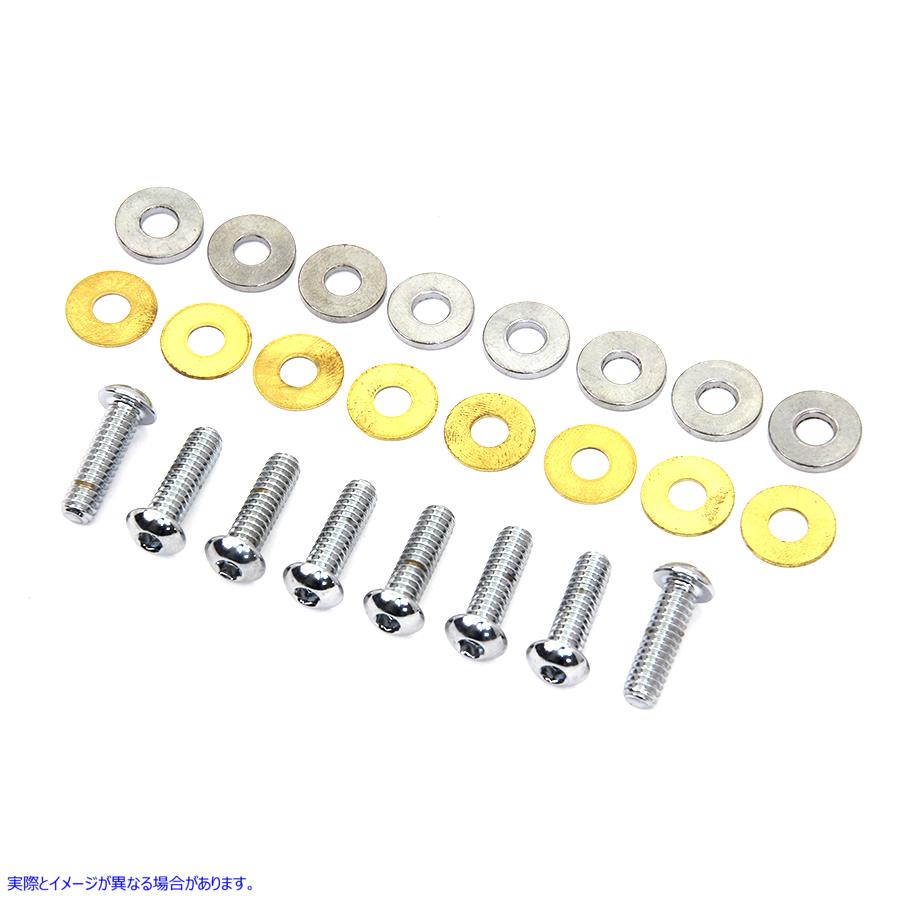 9788-24 ロッカーボックスカバーネジキット Rocker Box Cover Screw Kit 取寄せ Vツイン (検索用／ Colony