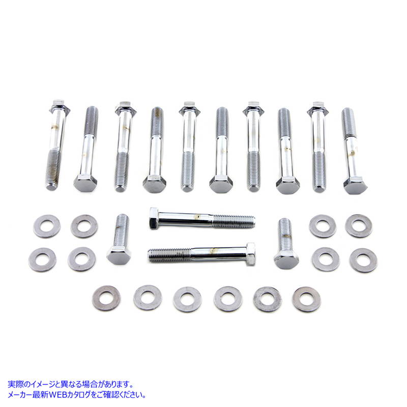 9829-28 ロッカー ボックス スクリュー キット クローム 取寄せ Vツイン Rocker Box Screw Kit Chrome (検索用／ Colony