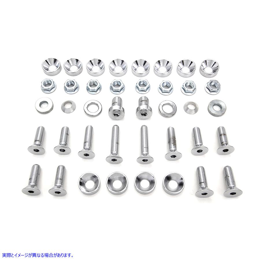 9921-56 リアフェンダーストラットボルトキット Rear Fender Strut Bolt Kit 取寄せ Vツイン (検索用／59954-86 Colony