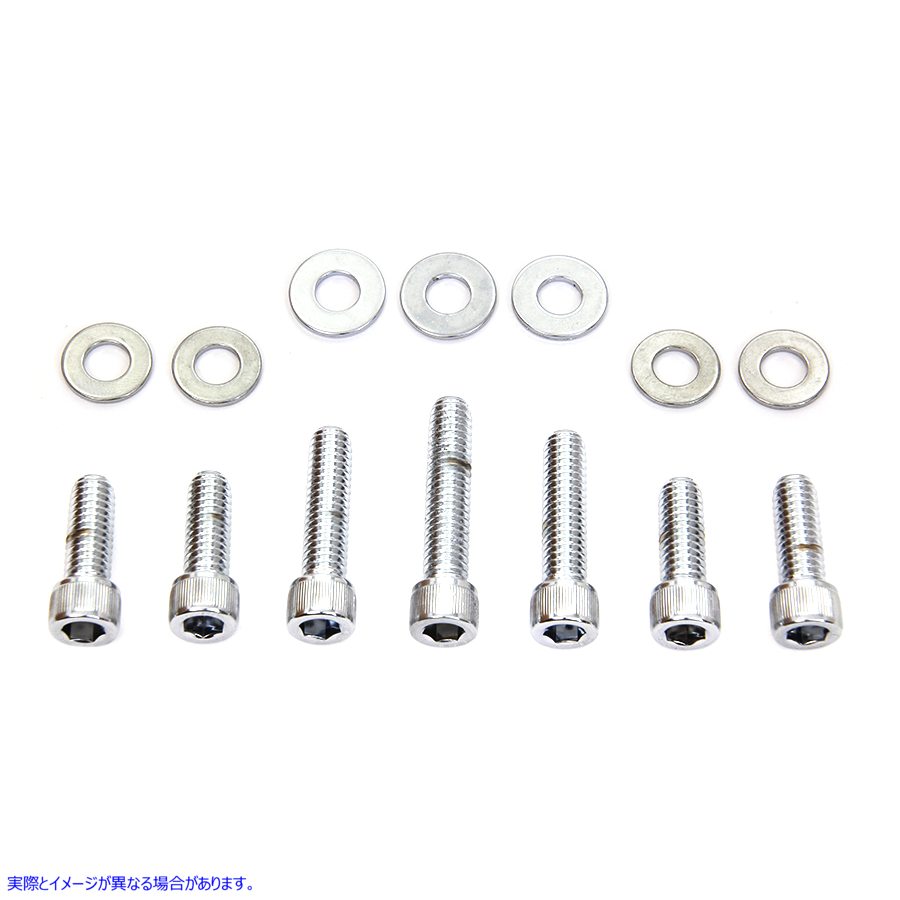 9930-14 Intake Manifold Mount Kit Knurled Allen 取寄せ Vツイン (検索用／