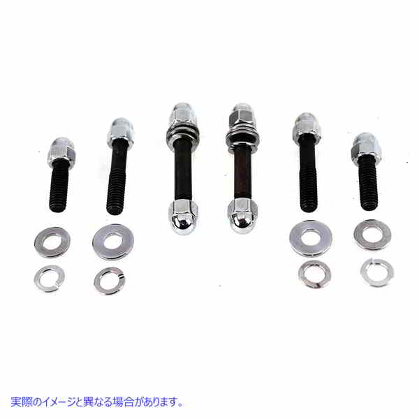 9936-28 フロントエンジンマウントエイコーンボルト Front Engine Mount Acorn Bolts 取寄せ Vツイン (検索用／ Colony